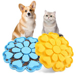 Multi - functional Silicone Pet Slow - feeding Mat with Suction Cups - GreenFur