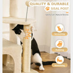 Multi - Level Climbing Furniture for Small and Medium Cats - GreenFur