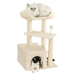 Multi - Level Climbing Furniture for Small and Medium Cats - GreenFur