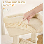 Multi - Level Climbing Furniture for Small and Medium Cats - GreenFur