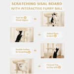 Multi - Level Climbing Furniture for Small and Medium Cats - GreenFur