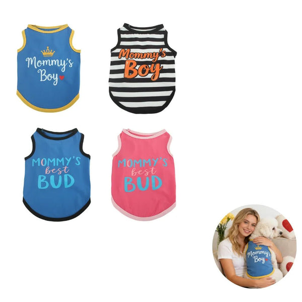 Multi Mothers Day Design Adorable Pet Clothes - GreenFur