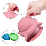 Multi Pet Feeder 4 Nipples Silicone Puppy Milk Feeder - GreenFur