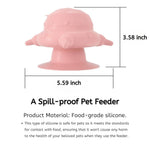 Multi Pet Feeder 4 Nipples Silicone Puppy Milk Feeder - GreenFur