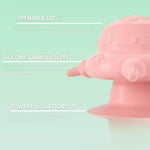 Multi Pet Feeder 4 Nipples Silicone Puppy Milk Feeder - GreenFur
