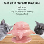 Multi Pet Feeder 4 Nipples Silicone Puppy Milk Feeder - GreenFur