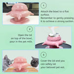 Multi Pet Feeder 4 Nipples Silicone Puppy Milk Feeder - GreenFur