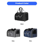 Multi Pocket Foldable Outdoor Large Capacity Pet Carrier Bag - GreenFur