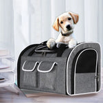 Multi Pocket Foldable Outdoor Large Capacity Pet Carrier Bag - GreenFur