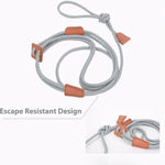 Multi - purpose Escape Resistant Design Mini Pig Harness and Leash, 56“ - GreenFur