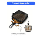 Multi Style Outdoor Portable Pet Snacks Bag - GreenFur
