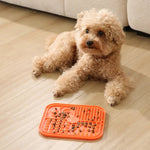 Multi - Textured Design Silicone Pet Slow Feeding Mats - GreenFur