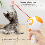 Multifunction Pet Treat Launcher with Laser Toy for Dogs and Cats - GreenFur