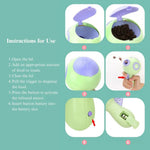Multifunction Pet Treat Launcher with Laser Toy for Dogs and Cats - GreenFur