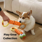 Multifunctional Bird Design Tug - of - War Dog Toy with Squeaker - GreenFur