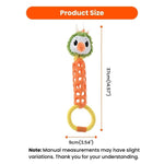 Multifunctional Bird Design Tug - of - War Dog Toy with Squeaker - GreenFur