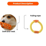 Multifunctional Sheep Design Tug - of - War Dog Toy with Squeaker - GreenFur