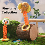 Multifunctional Sheep Design Tug - of - War Dog Toy with Squeaker - GreenFur