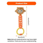 Multifunctional Sheep Design Tug - of - War Dog Toy with Squeaker - GreenFur