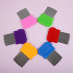 Multiple Colors Soft Long Pin Teeth Comb Dog Cat Grooming Combs - GreenFur