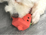 Natural Latex Little People Dog Toy Squeaky Chewable for Medium & Small Dogs - GreenFur