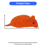Natural Loofah Cat Toy Mouse with Catnip for Chewing and Play - GreenFur
