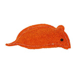 Natural Loofah Cat Toy Mouse with Catnip for Chewing and Play - GreenFur