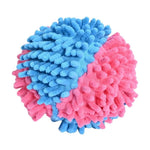 New Design Chew Squeaky Floating Plush Dog Ball Toy - GreenFur
