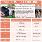 New Dog Muzzle Mesh Anti Bite and Prevents Eating for Dogs - GreenFur