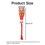 New Jam Bottle Plush Cloth Dog Sound Toy with Cotton Rope - GreenFur