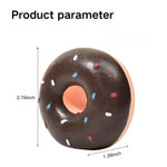 New Pet Puppies Play Squeaky Donut Dog Latex Toy - GreenFur