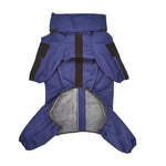 New Reflective Full - Coverage Raincoat for Large Dogs - GreenFur