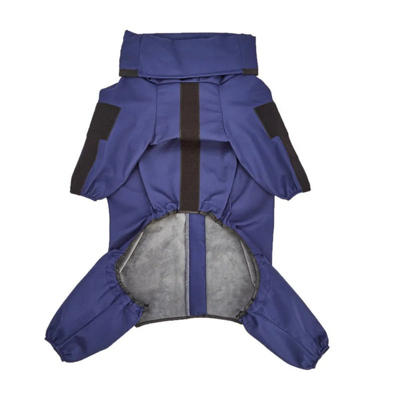 New Reflective Full - Coverage Raincoat for Large Dogs - GreenFur