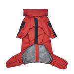 New Reflective Full - Coverage Raincoat for Large Dogs - GreenFur