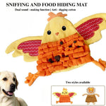 New - style Dog Sniffing Mat Food - hiding Training Blanket - GreenFur