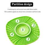 New Style Silicone Pet Placemat Pet Slow - Feeding Bowl - GreenFur