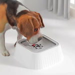 No Drip Slow Drinking Pet Cat Dispenser No Spill Dog Water Bowl - GreenFur