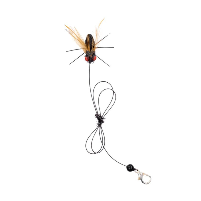No Pole Insects Fly Shape Replacement Cat Teaser Wand Toys - GreenFur