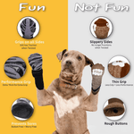 Non - Slip Dog Socks for Hardwood Floors Waterproof Dog Booties Paw Protector - GreenFur