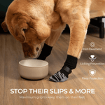 Non - Slip Dog Socks for Hardwood Floors Waterproof Dog Booties Paw Protector - GreenFur