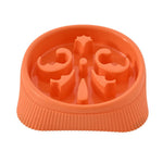 Non - Slip Modern Design Durable PP Pet Slow Feeder Bowl - GreenFur