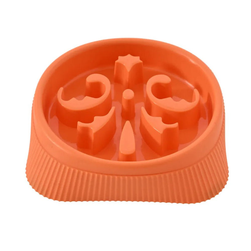 Non - Slip Modern Design Durable PP Pet Slow Feeder Bowl - GreenFur