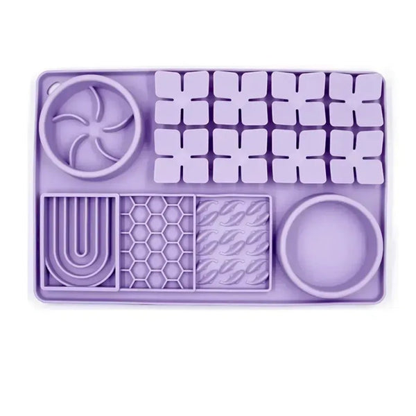 Non Slip Silicone Slow Feeder Lick Mat for Dogs and Cats - GreenFur
