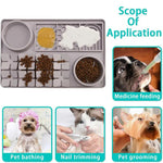 Non Slip Silicone Slow Feeder Lick Mat for Dogs and Cats - GreenFur