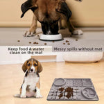 Non Slip Silicone Slow Feeder Lick Mat for Dogs and Cats - GreenFur