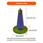 Novel Eggplant - Style Dyed Jute Cat Scratcher - GreenFur