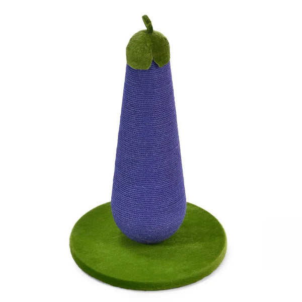 Novel Eggplant - Style Dyed Jute Cat Scratcher - GreenFur