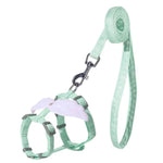Nylon Durable Angel Wing Cat Harness and Leash Set - GreenFur