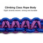 Nylon Eight - Strand Rope Braiding Anti - Shock Leash for Large Dogs - GreenFur