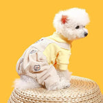 One Piece Outfits for Dogs with Bear Design - GreenFur